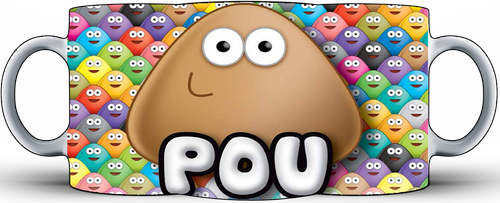 Kubek ceramiczny Pou - gra wideo na Arena.pl