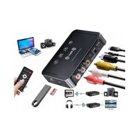 Adapter Bluetooth 5.0, nadajnik/odbiornik, AUX/USB/RCA, 8 h