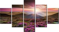 75CM 120 OBRAZ 5 ELEM PIĘKNY KRAJOBRAZ ŚCIENNY DRUK