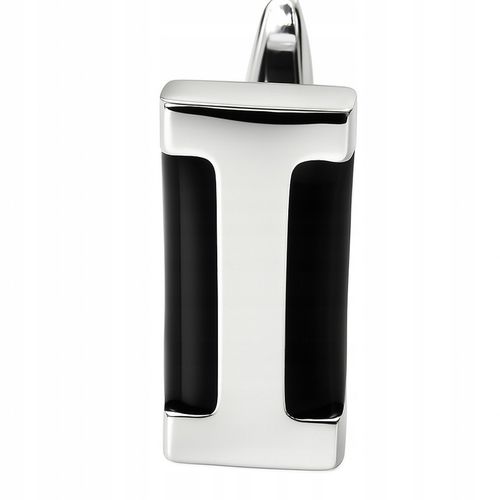 Srebrne spinki do mankietów koszuli stal szlachetna chirurgiczna 316L na Arena.pl