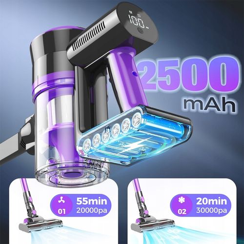 ODKURZACZ AKUMULATOROWY PIONOWY RĘCZNY BEZPRZEWODOWY 400W 4W1 30kPa DO DOMU na Arena.pl