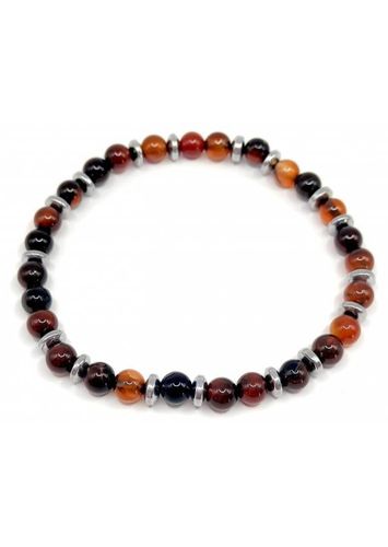 Bransoletka Agat pomarańczowy na Arena.pl