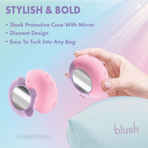 Ssący masażer do Łechtaczki Blush Play with me Różowy na Arena.pl