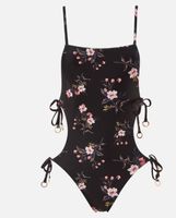 MINKPINK Damski jednoczęściowy strój kąpielowy Jasmine Tie Side XS