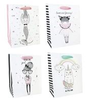 TORBA PREZENTOWA KOT DZIEWCZYNKA INCOOD