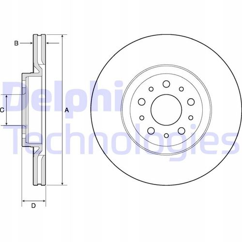 TARCZA HAM PRZOD 284X22 V na Arena.pl