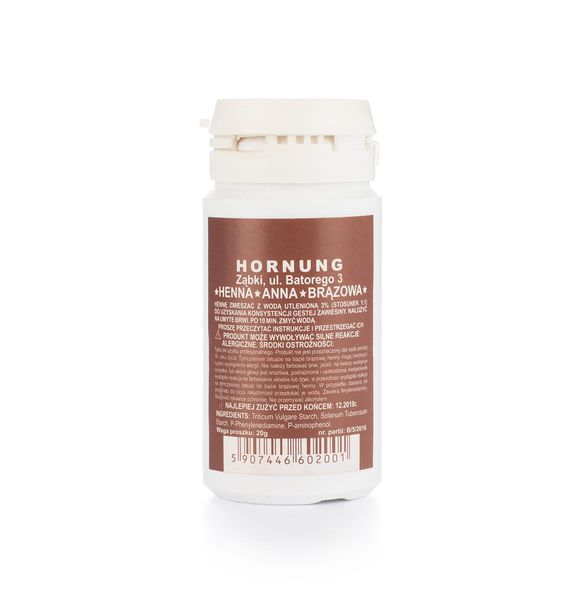 Henna Anna 20g - brązowa zdjęcie 1
