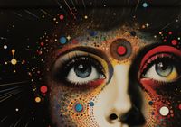 Plakat 59,4x42cm Samoistniejąca Galaktyka