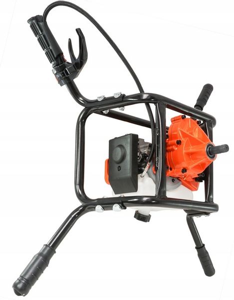 ŚWIDER SPALINOWY WIERTNICA GLEBOWA DO ZIEMI GLEBY ZESTAW + WIERTŁA + OLEJ zdjęcie 10