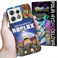 ETUI DO MOTOROLA EDGE 50 PRO - ROBLOX GRY BAJKI FORTNITE GTA US + FOLIA