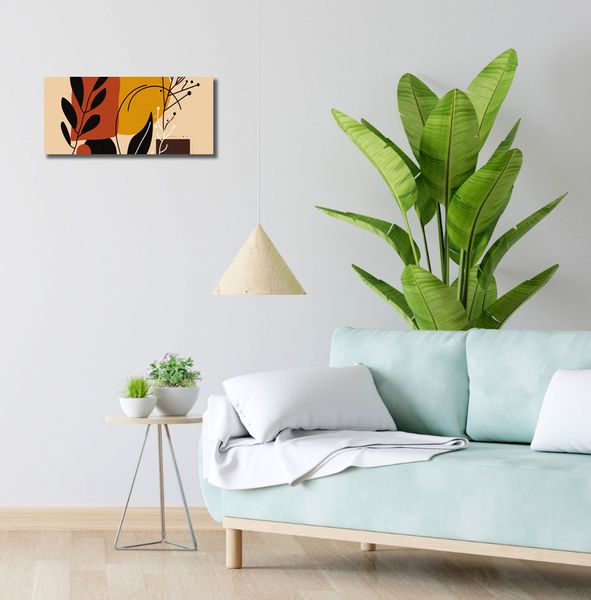 Obraz 50x20cm Ciepłe Kontury zdjęcie 2