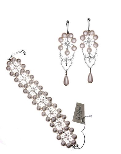 komplet srebro elementy Swarovski® na Arena.pl
