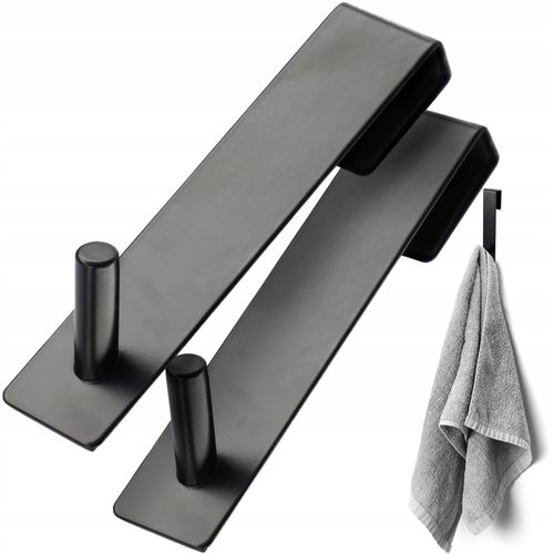 2x KADAX Haczyk Na Drzwi Wieszak Bezinwazyjny Ręczniki Ubrania Pojedynczy na Arena.pl