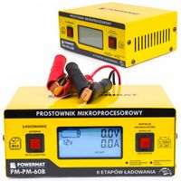 PROSTOWNIK MIKROPROCESOROWY AKUMULATOROWY 6V - 24V PM-PM-60B
