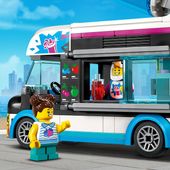 KLOCKI LEGO CITY 60384 PINGWINIA FURGONETKA SLUSHEM PREZENT MIASTO