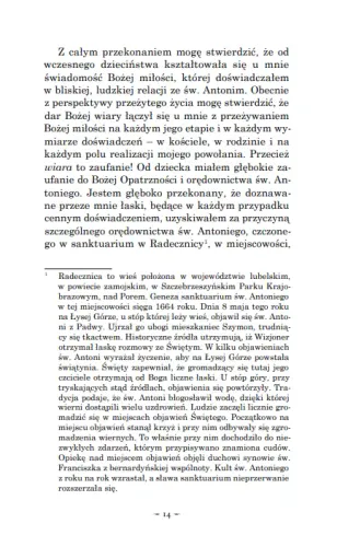 Cuda i znaki obecności św. Antoniego na Arena.pl