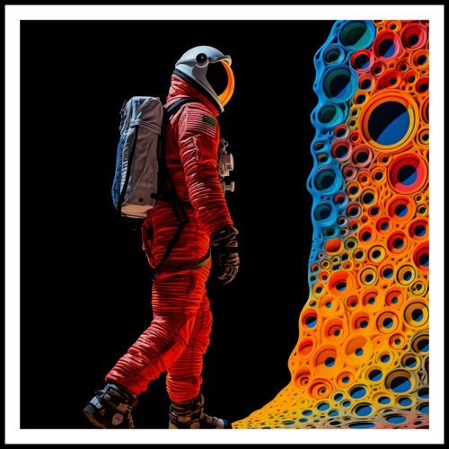 Plakat 80x80cm Eksplorator Nowych Światów na Arena.pl