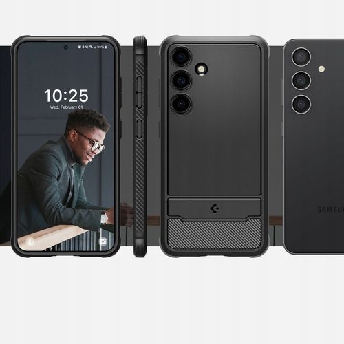 Etui do Galaxy S24, Spigen Rugged Armor, case, futerał, cover, pokrowiec na Arena.pl
