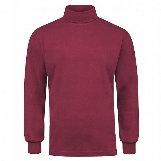 Golf męski bordowy Arek Rozmiar - M zdjęcie 1