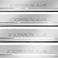 Listwa progowa TOYOTA COROLLA E16 Stal nierdzewna 304 połysk 4szt