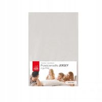 Prześcieradło z GUMKĄ na materac 200 x 220 - JASNO SZARY - 100% bawełna