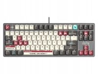 Klawiatura mechaniczna S87 Pixel Red