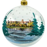 Bombka okrągła ze stojakiem: Kraków