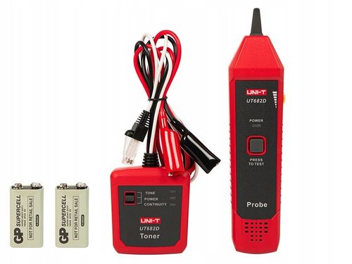 TESTER OKABLOWANIA SIECI SZUKACZ LOKALIZATOR PAR PRZEWODÓW UNI-T UT682D na Arena.pl