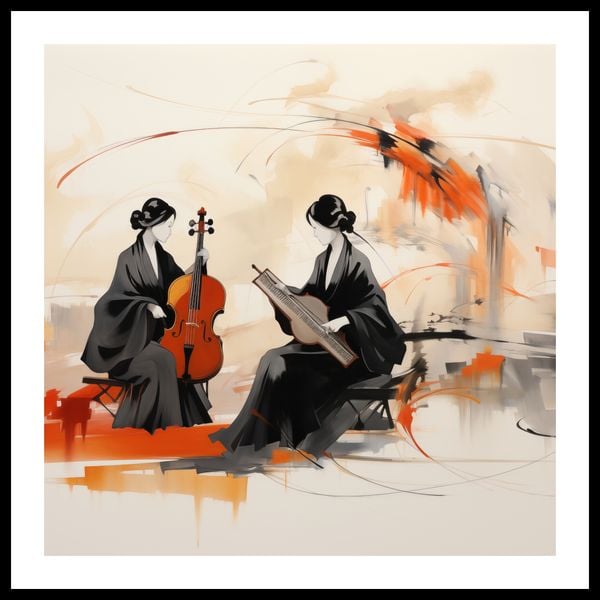 Plakat 70x70cm Harmonia Ciszy zdjęcie 3