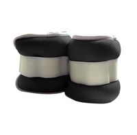 Obciążniki ciężarki na kostki nadgarstki 2 x 1 kg czarne