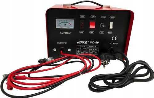 PROSTOWNIK SAMOCHODOWY DO AKUMULATORÓW 12V 24V 30A na Arena.pl