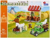 Klocki Konstr Alleblox Farma 247el 34x27x6 18/36