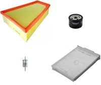 ZESTAW: 4 FILTRY RENAULT MEGANE 2 II 1.6 2.0 16V