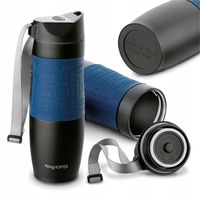 KUBEK TERMICZNY Butelka Termos na Kawę Granatowy Konighoffer Frizo 480