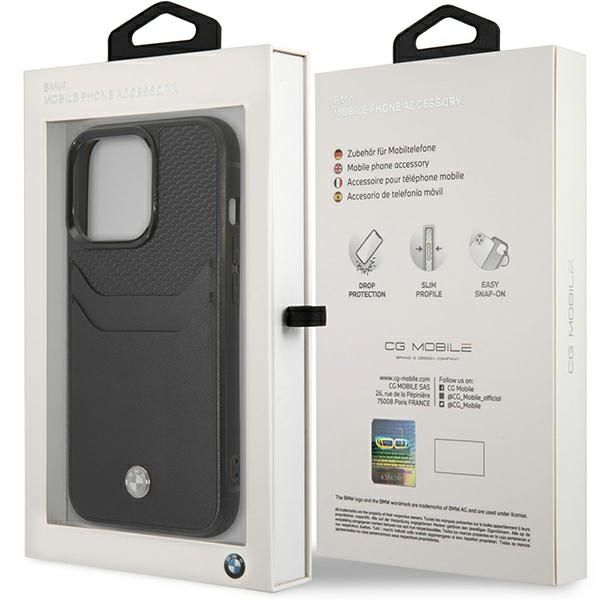 Etui BMW do iPhone 14 Pro Max 6,7"", Czarny zdjęcie 8
