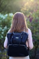 Duży plecak na laptopa skóra naturalna Beltimore