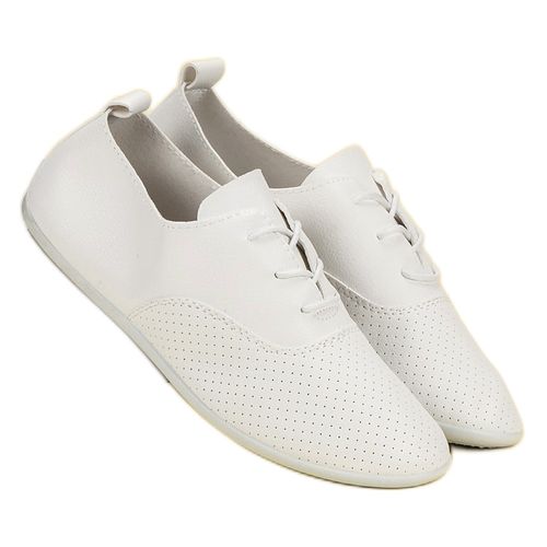 Białe Wiązane Trampki r.37 na Arena.pl