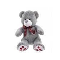 Miś plusz dn15-0013-40 grey EUROBABY ZABAWKI