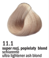 Allwaves Cream Color farba do włosów, koloryzacja trwała, 100 ml 11.1 super rozjaśniacz popielaty blond