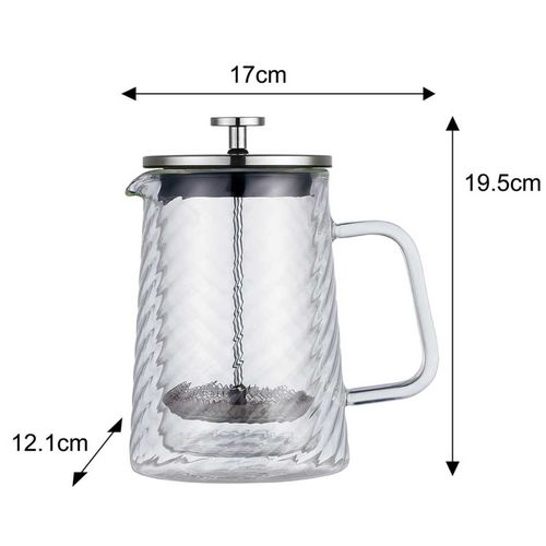 zaparzacz tłokowy do kawy/herbaty termiczny 600ml klausberg kb-7763 na Arena.pl