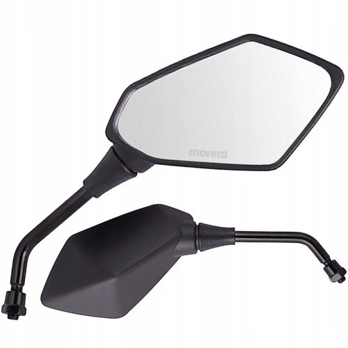 LUSTERKA MOTOCYKLOWE Moretti M10 LR Yamaha czarne na Arena.pl