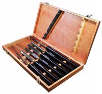 Profesjonalne dłuta tokarskie HSS H6TLG zestaw