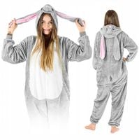 KOSTIUM KOMBINEZON JEDNOCZĘŚCIOWY PRZEBRANIE PIŻAMA ONESIE KIGURUMI DRES S