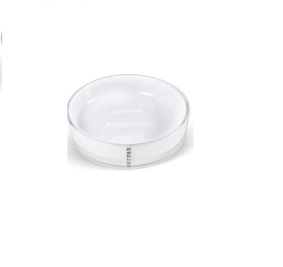 Mydelniczka Wolnostojąca Acryl Diamond White zdjęcie 1