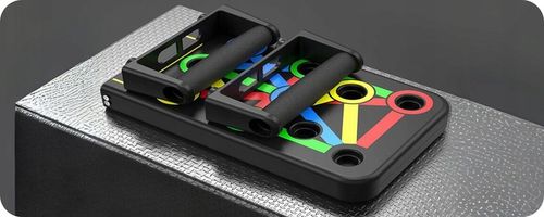 DESKA DO ROBIENIA POMPEK ĆWICZEŃ PUSH POMPKI TRENING + UCHWYTY 14w1 na Arena.pl