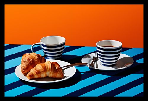 Plakat 30x20cm Croissanty na Arena.pl