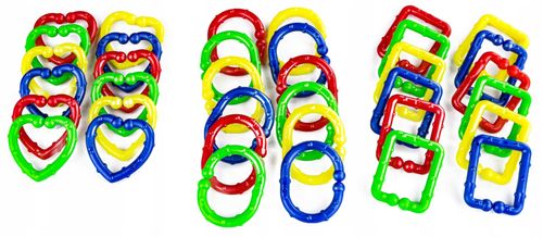 Logiczna Gra Połącz Obręcze Kształty, Puzzle Ring Game na Arena.pl