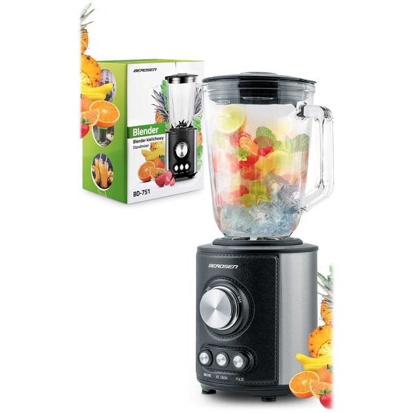 Blender kielichowy 800W BD-751 Berdsen czarny zdjęcie 12