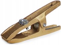 Zacisk masowy spawalniczy do masy 400 mosiądz GC20