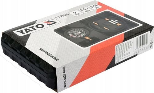 YATO MIERNIK TESTER DO POMIARU CIŚNIENIA PODCIŚNIENIA WAKUOMETR 9 SZTUK na Arena.pl